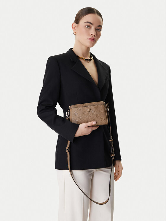 Guess Guess Käekott Cresidia II Mini HWPD98 88720 Pruun