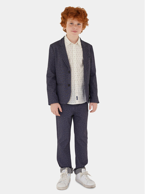 Guess Guess Sakko L4RN04 KC3H0 Dunkelblau Regular Fit
