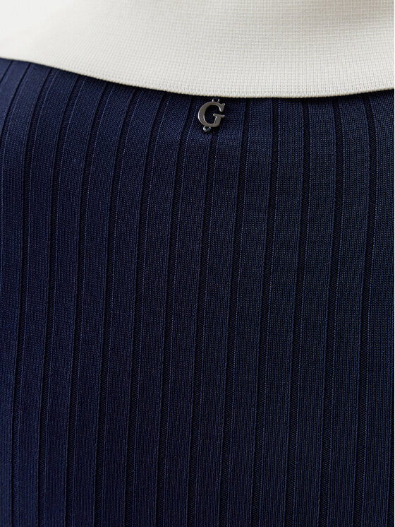 Guess Guess Pulover W5GR46 Z3L10 Mornarsko modra Regular Fit