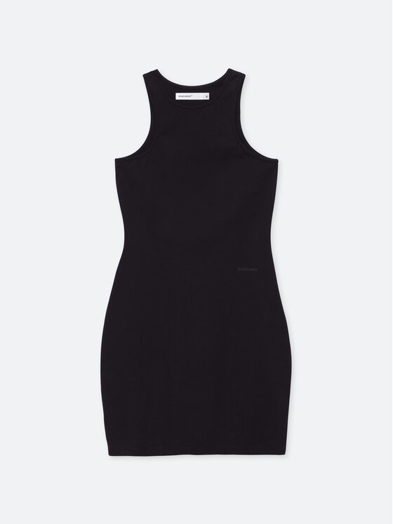Americanos Americanos Každodenní šaty Caracas Mini Černá Skinny Fit