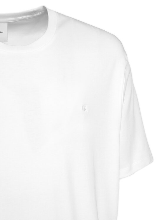 Calvin Klein Calvin Klein Srajca LV04LB275G Bela Relaxed Fit