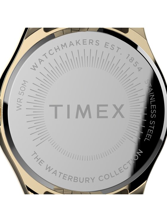 Timex Timex Zegarek Waterbury TW2V45700 Złoty