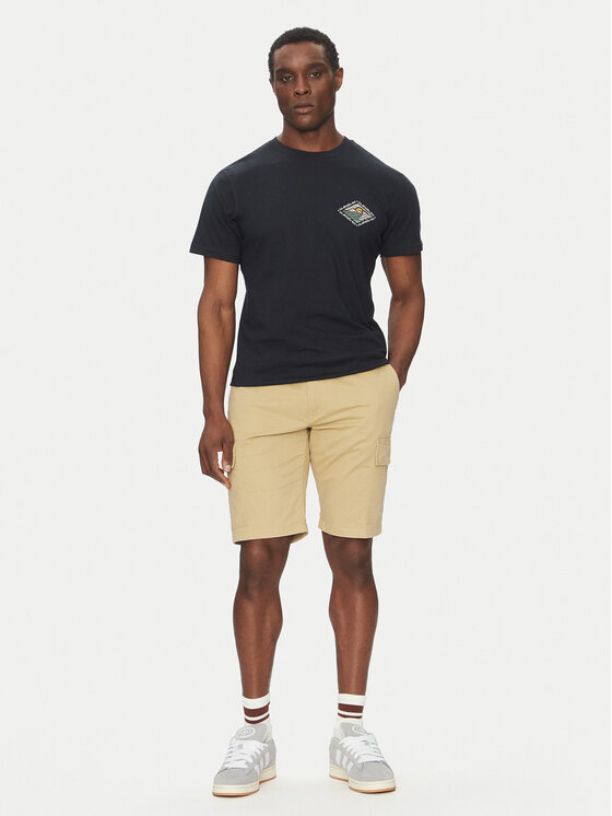 Quiksilver Quiksilver T-shirt EQYZT08038 Crna Regular Fit