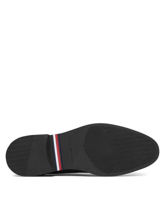 Tommy Hilfiger Tommy Hilfiger Oxfordy Corporate Dressy Lth FM0FM06023 Černá
