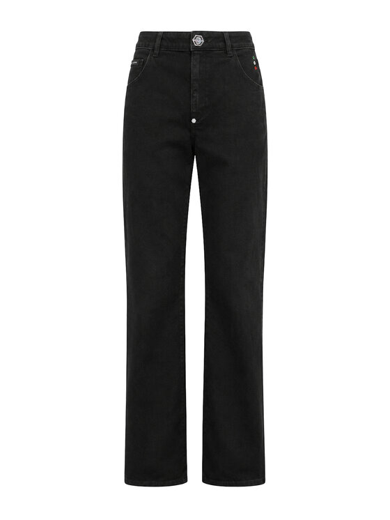PHILIPP PLEIN PHILIPP PLEIN Jeansy 31780 Czarny Straight Fit