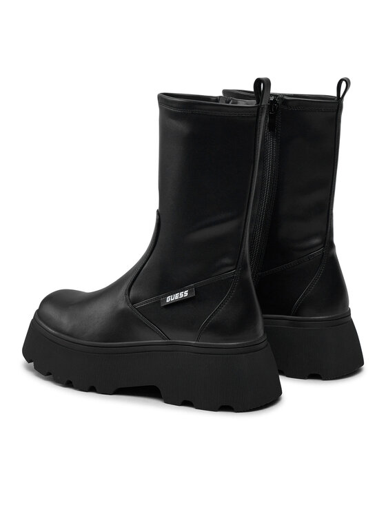 Guess Guess Μποτάκια Nerea FLFNER ELE10 Μαύρο