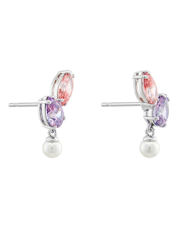 Swarovski Swarovski Schmuckset Halskette und Ohrringe 5746577 Silberfarben