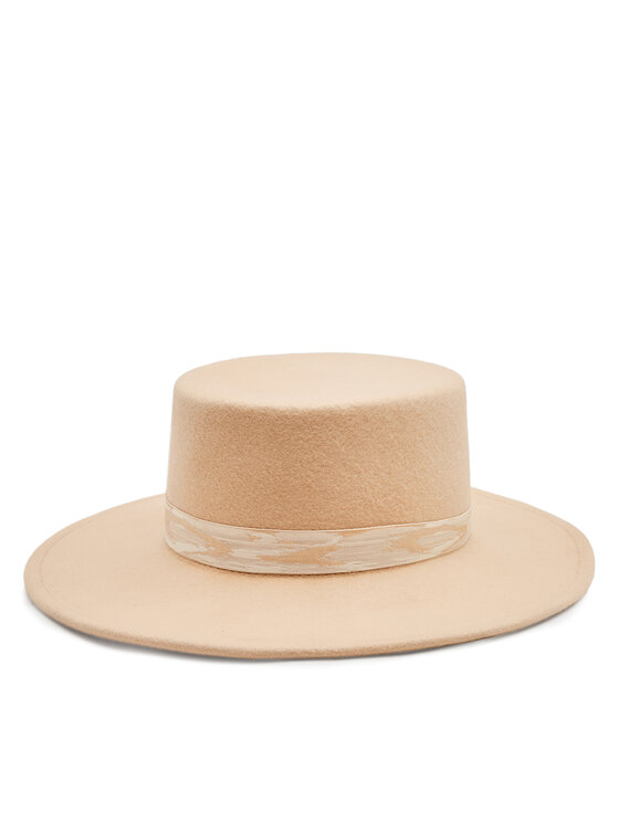 Scotch & Soda Scotch & Soda Καπέλο Fedora 167987 Μπεζ