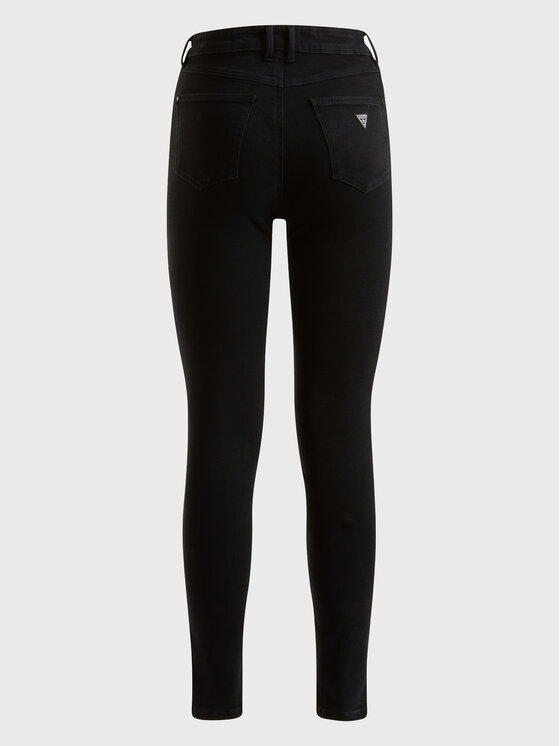 Guess Guess Farmer 1981 W2YA46 D4PZ1 Fekete Skinny Fit