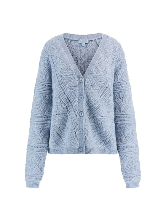 Guess Guess Sweter 170081 Niebieski Classic Fit