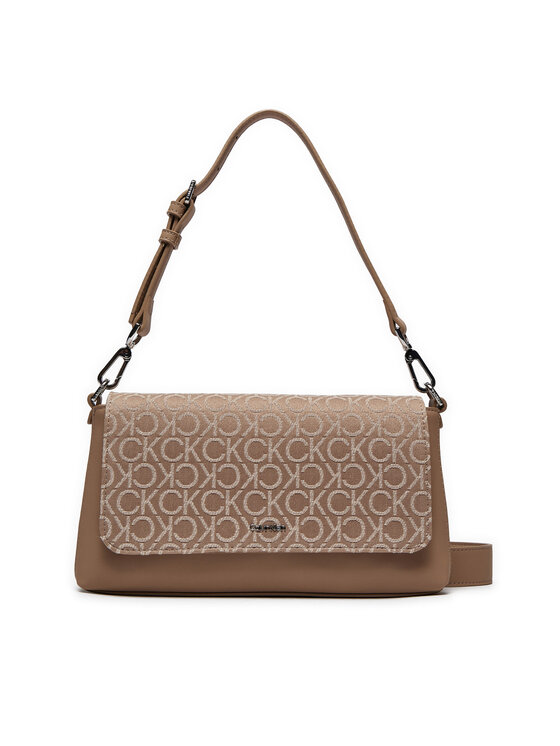Calvin Klein Calvin Klein Ročna torba Ck Must Shoulder Bag K60K612646 Rjava