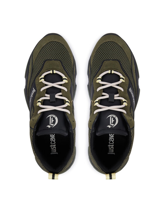 Just Cavalli Just Cavalli Sneakersy 81QA3SH1 ZPC41 Khaki