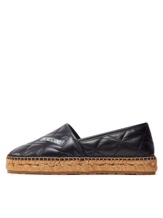LOVE MOSCHINO LOVE MOSCHINO Espadryle JA10582G0IIE0000 Czarny