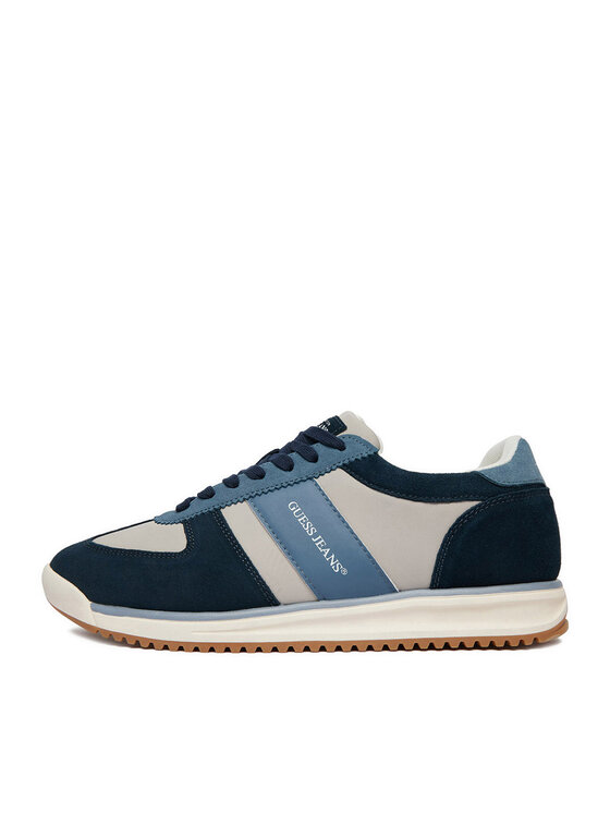 Guess Jeans Guess Jeans Sneakersy EO-DELAND-01 WE Niebieski