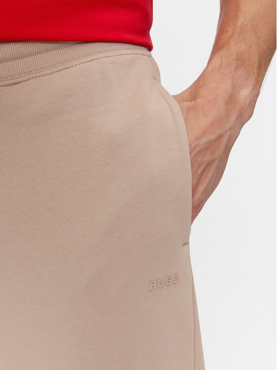 HUGO Hugo Spodnie dresowe Dayote232 50489617 Beżowy Regular Fit