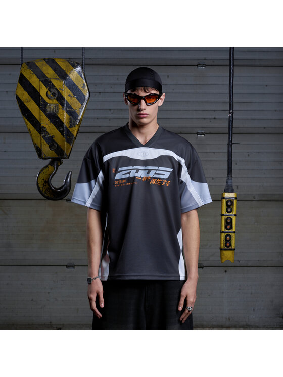 2005 2005 Longsleeve Tokyo Jersey Szary Oversize