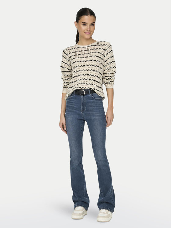 ONLY ONLY Pulover Asa 15324522 Bež Regular Fit