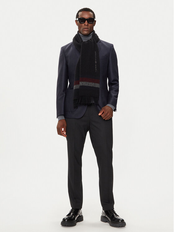Tommy Hilfiger Tommy Hilfiger Шарф Corporate AM0AM12832 Чорний