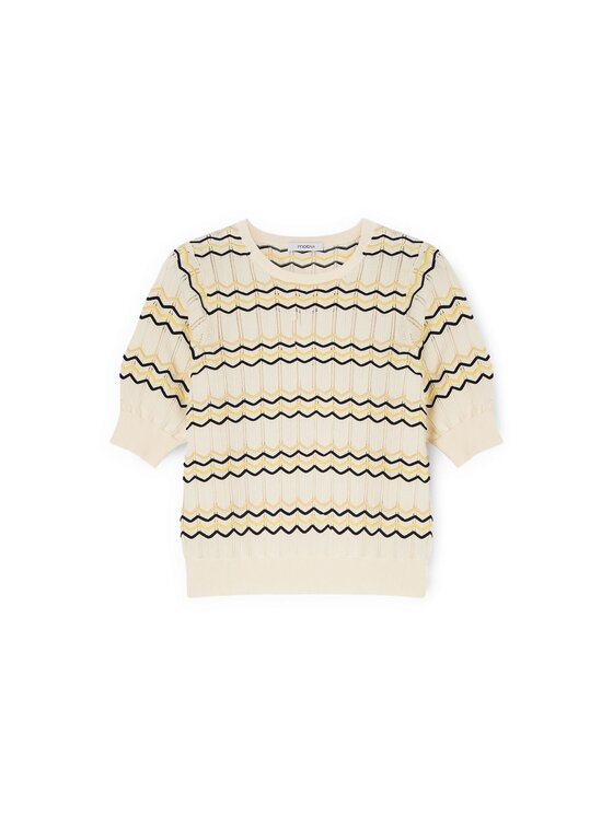 Motivi Motivi Maglione M125W003815N0S1 Bianco Regular Fit