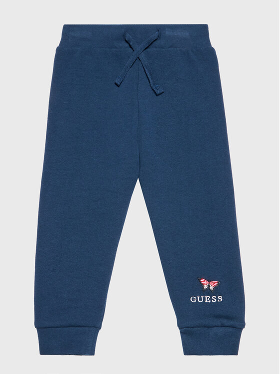 Guess Teplákové nohavice K2BQ13 KAD70 Tmavomodrá Regular Fit