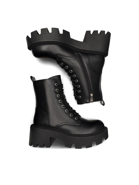 DeeZee DeeZee Čizme BRANKA H67091-3 Crna