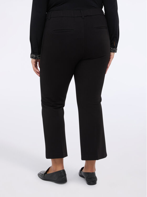 Fiorella Rubino Fiorella Rubino Spodnie materiałowe P709L002235N033 Czarny Flare Fit