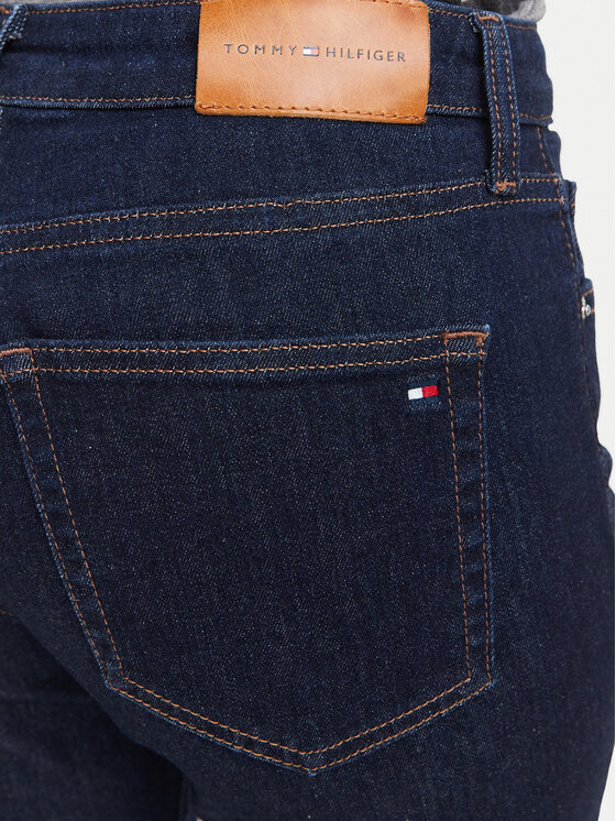 Tommy Hilfiger Tommy Hilfiger Τζιν Luna WW0WW52185 Σκούρο μπλε Flare Fit