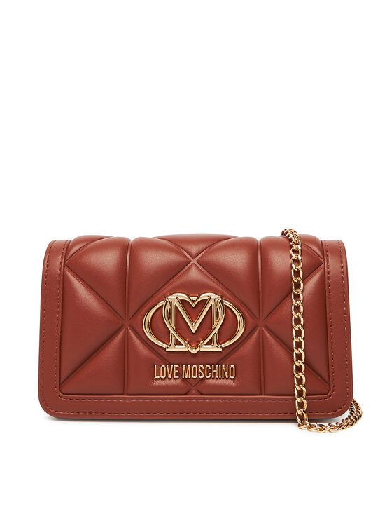 Portofel Mare de Damă LOVE MOSCHINO JC5640PP1NLC0312 Maro