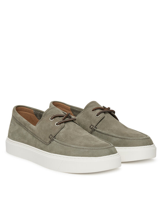 Calvin Klein Calvin Klein Обувки Hybrid Lace Up Boat Nu HM0HM01892 Сив