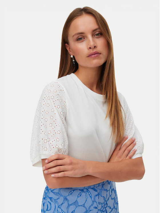 Vero Moda Bluză Janni 10340706 Alb Regular Fit
