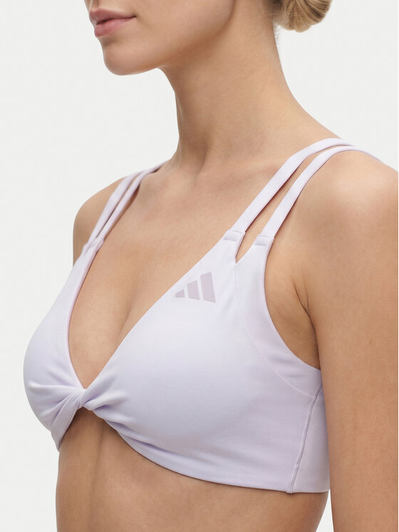 adidas adidas Sport-BH Optime Workout Reversible Twist Light Support Bra KS6053 Helllila