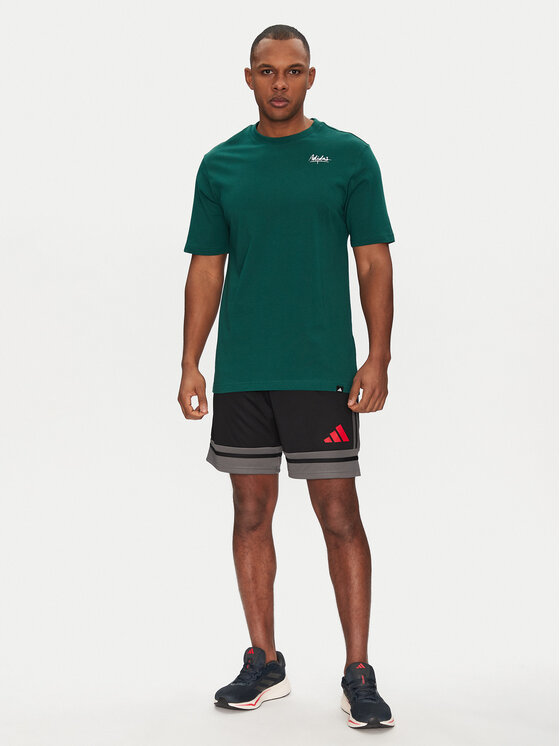 adidas adidas T-krekls Lounge Still Life Bowl Graphic JJ3961 Zaļš Regular Fit