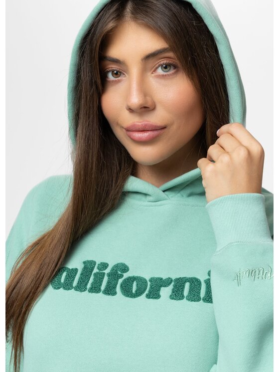 PITBULL PITBULL Bluza TULLA CALIFORNIA Zielony Oversize
