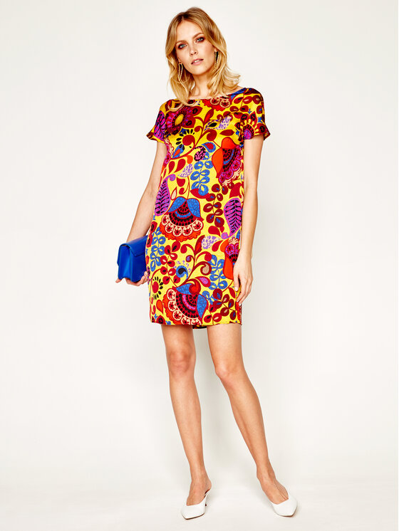 Manila Grace Manila Grace Suvekleit Sacchetto A420VS Värviline Regular Fit