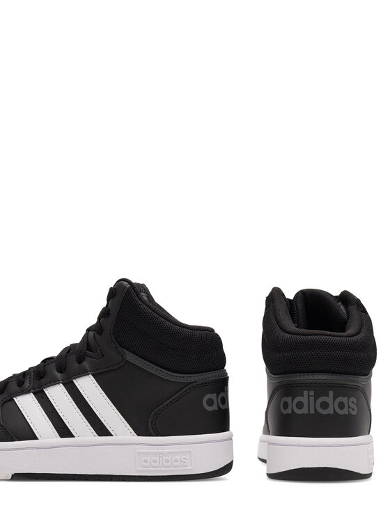 adidas adidas Sneakersy HOOPS MID 3.0 K GW0402 Černá