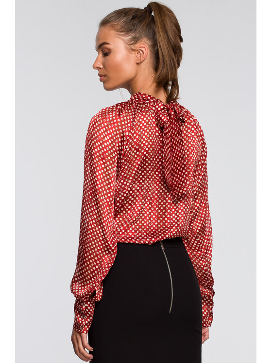 Stylove Stylove Halenka S235 Červená Regular Fit