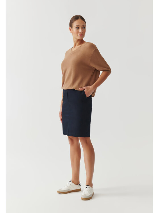 TATUUM TATUUM Midi sukně JANA Tmavomodrá Close Fit