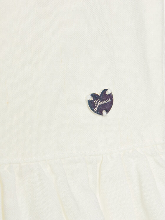 Guess Guess Vestito da giorno K3GK08 WCVM0 Bianco Regular Fit