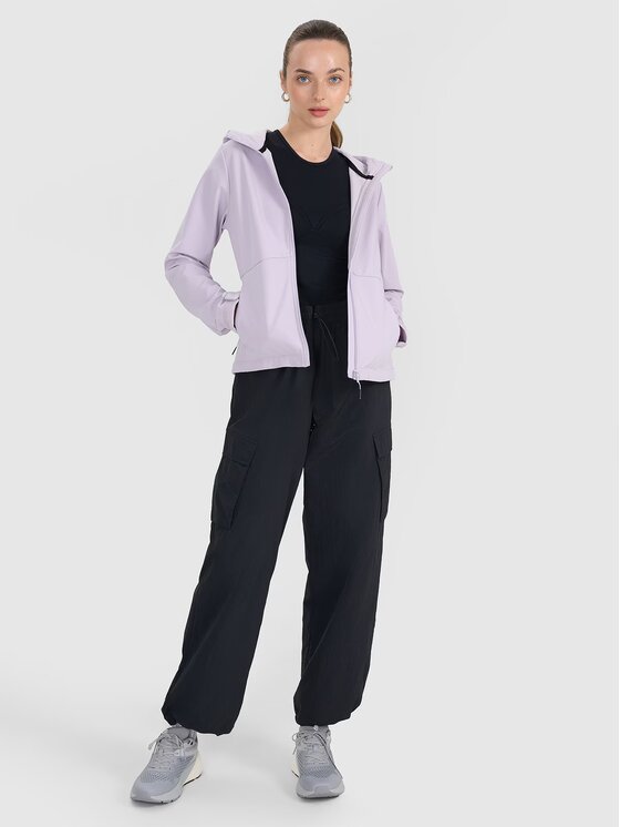 4F 4F Kurtka softshell 4FWSS25TSOFF320-52S Różowy Regular Fit