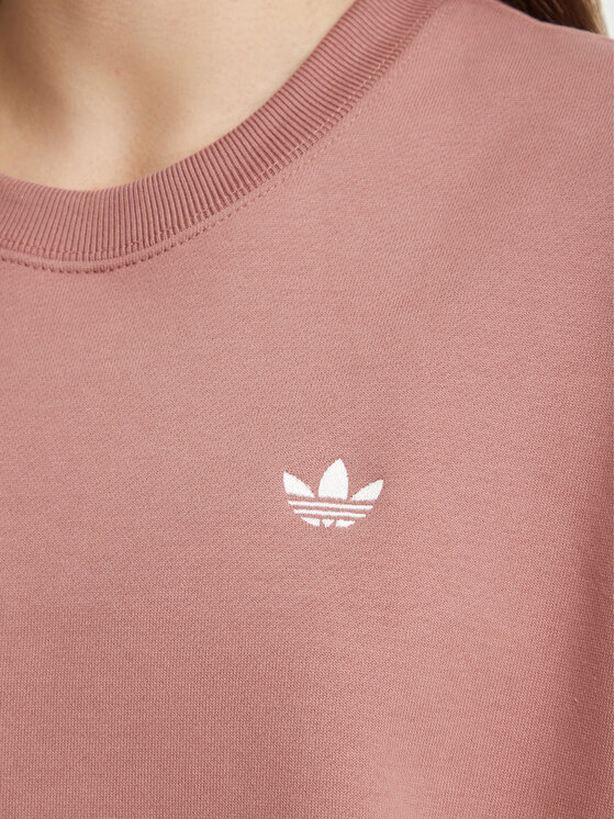 adidas adidas Pluus Essentials Crew Long Fleece LL0423 Pruun Regular Fit