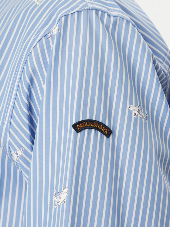 Paul&Shark Paul&Shark Srajca 25413240 Modra Relaxed Fit