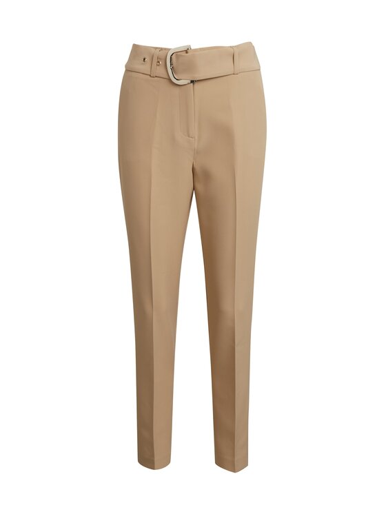 Orsay Orsay Spodnie damskie 390317082000__36 Beżowy Regular Fit