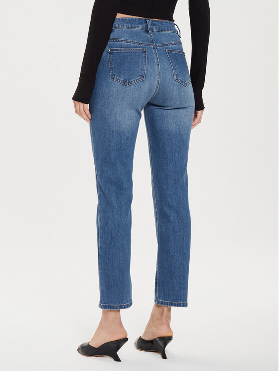Morgan Morgan Jeans hlače 241-PSILVY Modra Straight Fit