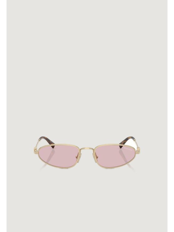 Miu Miu Miu Miu Okulary przeciwsłoneczne 0MU A52S ZVN4I0 Złoty