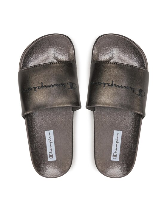 Champion Champion Klapki Queens Slide S11562-CHA-ES004 Szary