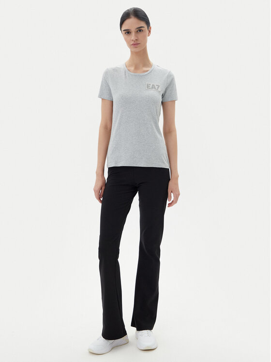 EA7 Emporio Armani EA7 Emporio Armani Тишърт 7W000492 AF10373 O8002 Сив Regular Fit