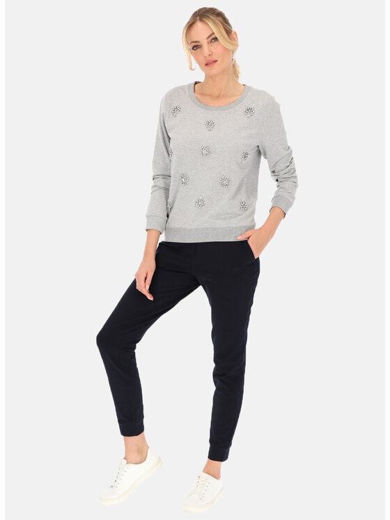 L’AF L’AF Bluza Marco Szary Regular Fit