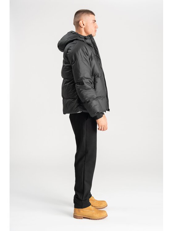 TeeShoppen TeeShoppen Płaszcz 'Basic Collection' Czarny Regular Fit