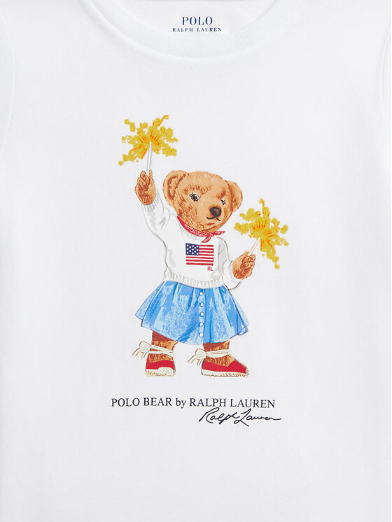 Polo Ralph Lauren Polo Ralph Lauren T-Shirt 312942856001 Biały Regular Fit