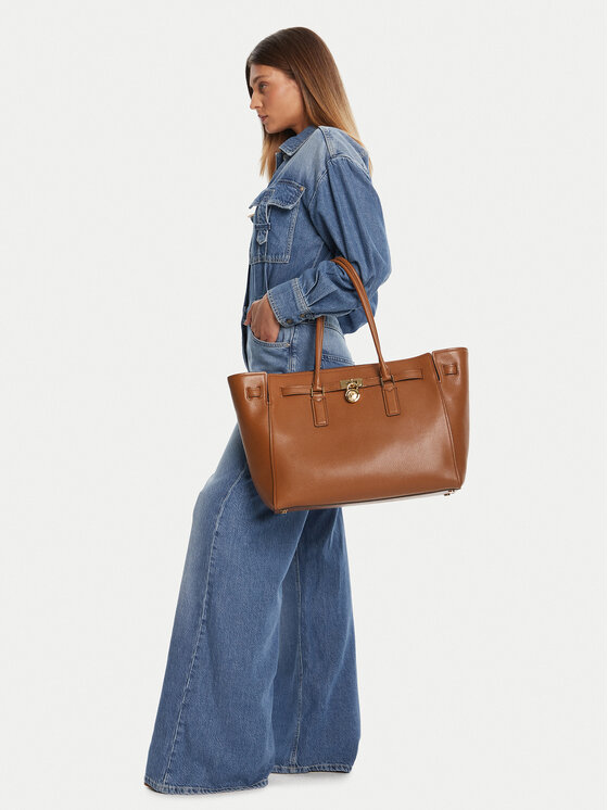 MICHAEL Michael Kors MICHAEL Michael Kors Ročna torba 30F5GNXT3L Rjava